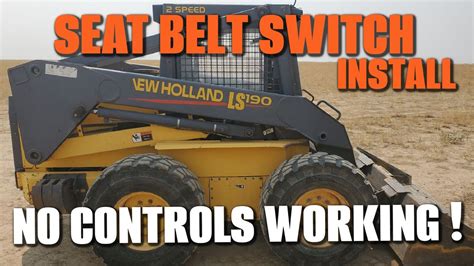 john deere 240 skid steer seat belt switch|skid steer seat belt switch problems.